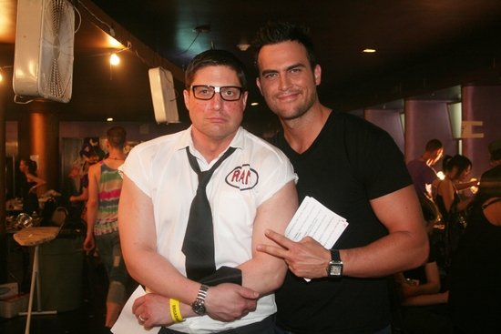 Christopher Sieber and Cheyenne Jackson Photo